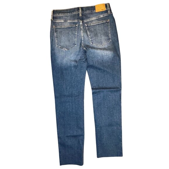 Madewell Womens Mid-Rise Stovepipe Jeans Size 29 NWT Harsdale Wash - Picture 3 of 9